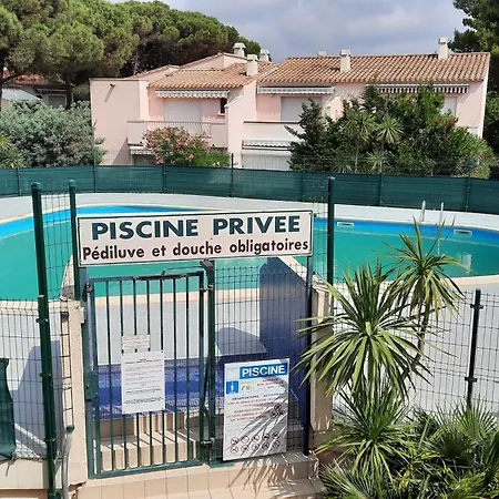 Appartement 2 Pieces Mezzanine Avec Piscine Agde Exterior foto